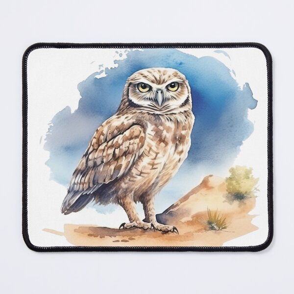 Item preview, Burrowing owl designed and sold by snowyowls.