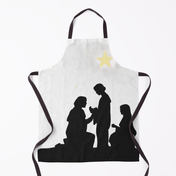 Item preview, Minimalistic Nativity Scene Silhouette with Star of Bethlehem designed and sold by rajasekhark.