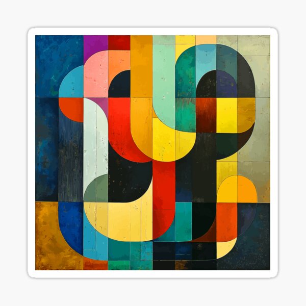 Item preview, Finvara - Geometric Organic Abstraction I designed and sold by Finvara.
