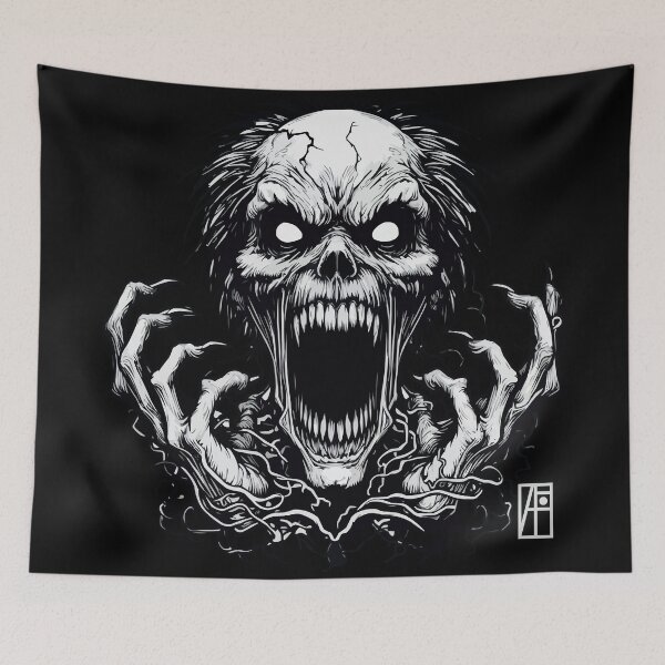 Item preview, HALLOWEEN - SKULL - Happy Halloween - 2 designed and sold by ArtProjectShop.