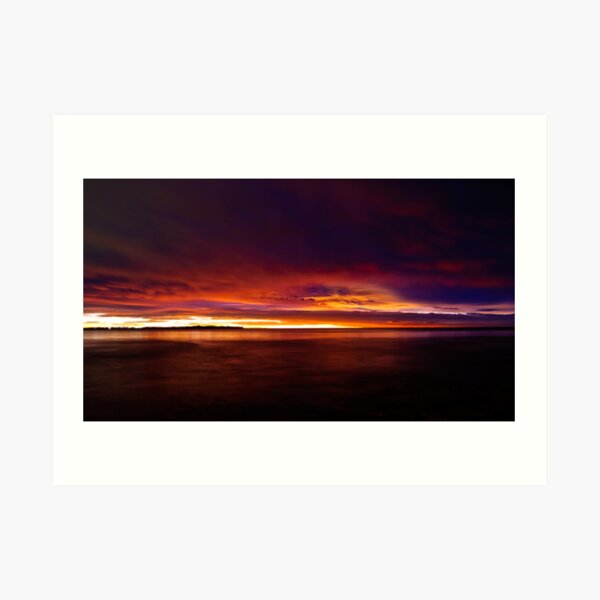 Sunrise in God's Country Art Print