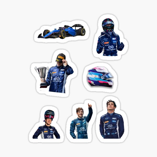 Item preview, Franco Colapinto Stickers designed and sold by Fiorella Masiello.
