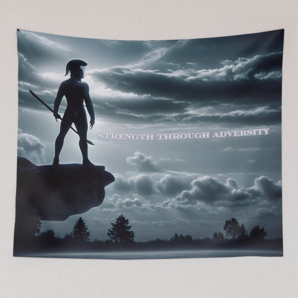 Item preview, Strength Through Adversity: Spartan Warrior Resilience designed and sold by gleefulme.