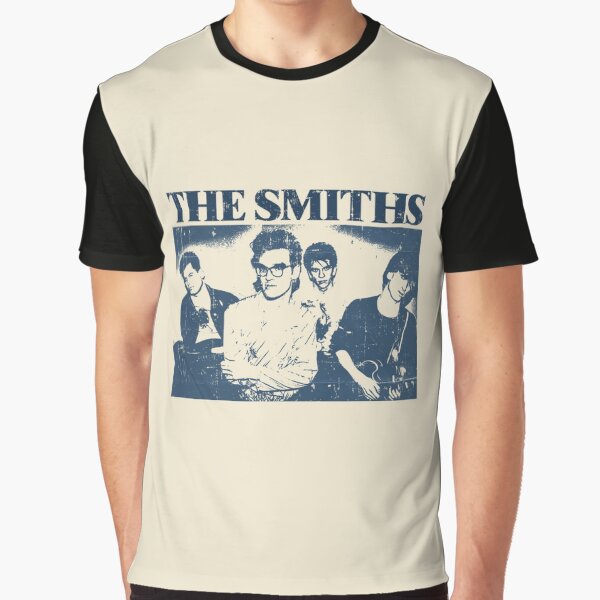 Vista previa del artículo con la obra «The Smiths - Color azul vintage», diseñado y vendido por Sonny-Gag.