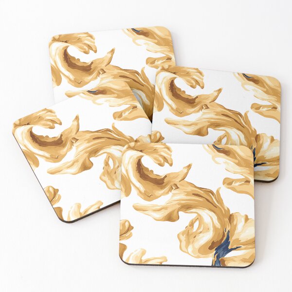 Item preview, Coffee Lover - Latte Swirl Pattern designed and sold by HausKatz.