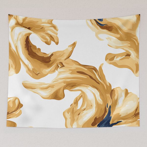 Item preview, Coffee Lover - Latte Swirl Pattern designed and sold by HausKatz.