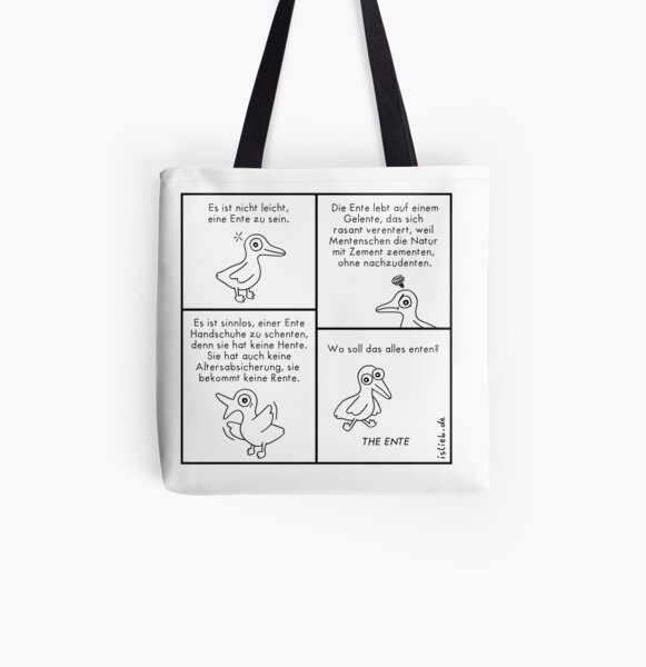 Entencomic - islieb Allover-Print Tote Bag