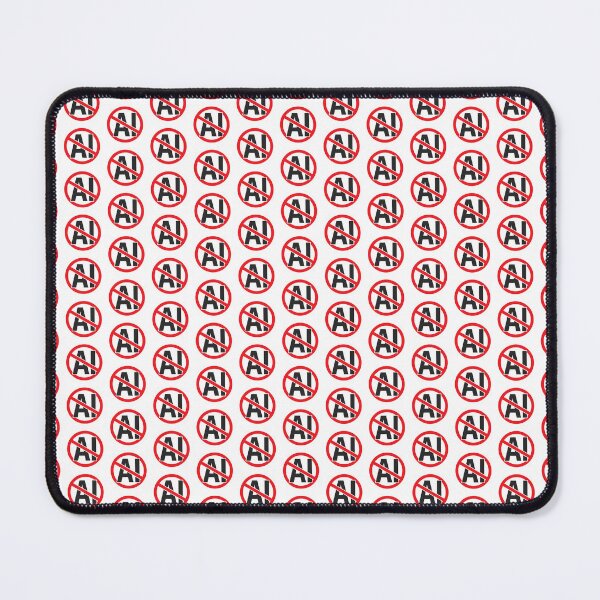 Item preview, No AI Symbol Vector Graphic designed and sold by THP Creative.