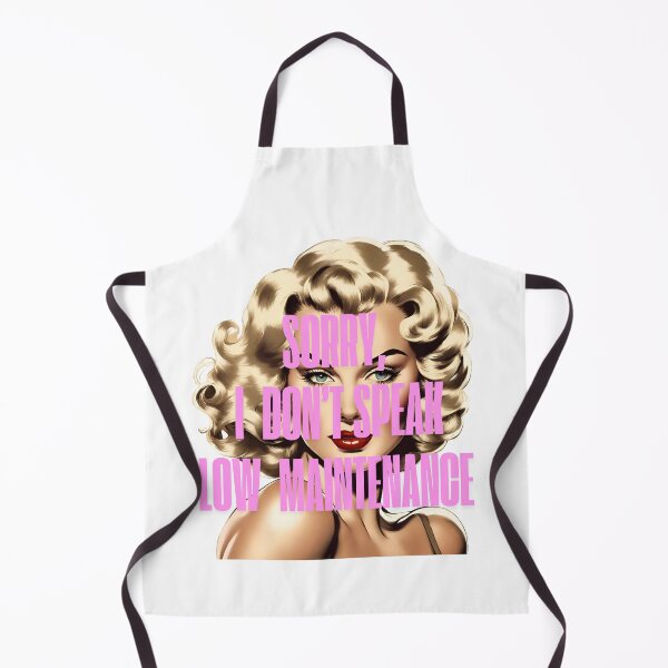 Item preview, sorry, I don’t speak low Maintenance designed and sold by MixnMatchTee.