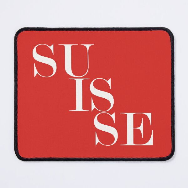 Item preview, Suisse Switzerland Typography Minimalist Patriotic Travel Souvenir designed and sold by kakarikihill.