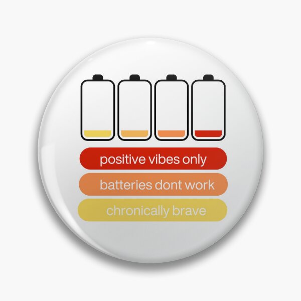 Item preview, Chronic Pain, Fatigue, Chronically Brave designed and sold by PurrfectionMeow.