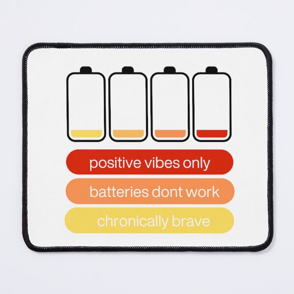 Item preview, Chronic Pain, Fatigue, Chronically Brave designed and sold by PurrfectionMeow.