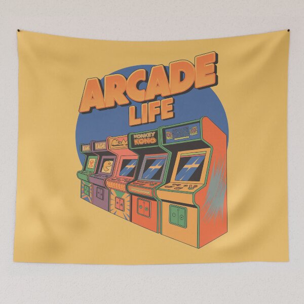 Item preview, Arcade Life Retro Games designed and sold by stormstyles.