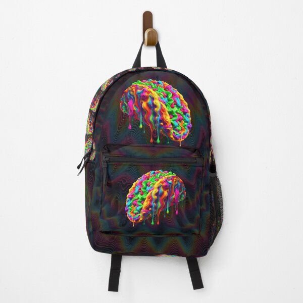 Item preview, Neon Drip Taco – Psychedelic Food Art designed and sold by SHHCreations.