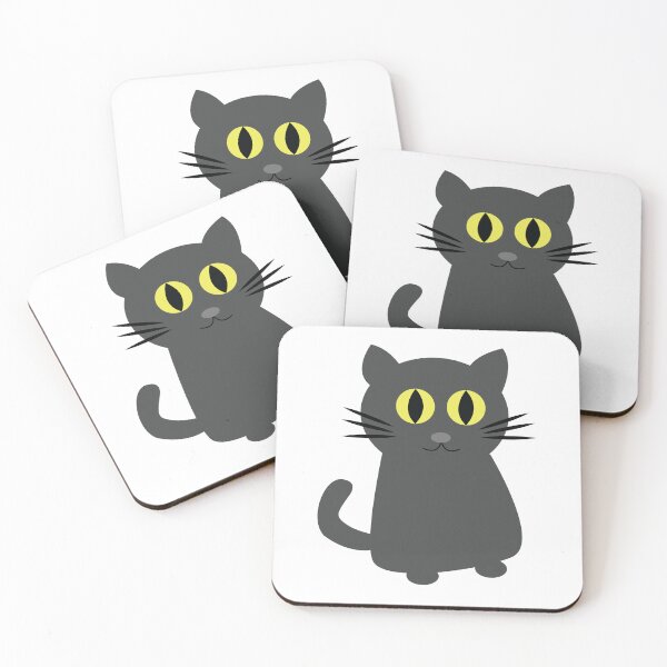 Artikelvorschau, Schwarze Katze im Cartoon-Stil entworfen und verkauft von lizzythelizard1.