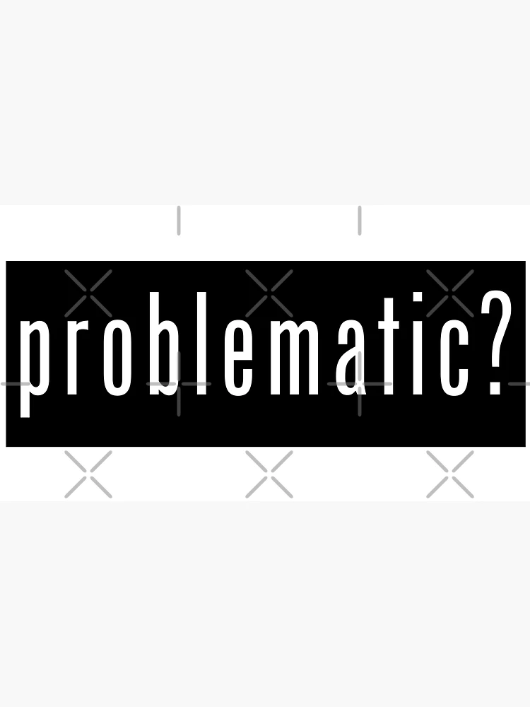 Thumbnail 3 of 3, Cap, Problematic? designed and sold by SlickMerch.