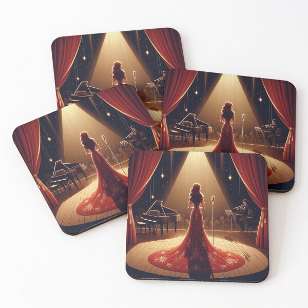 Item preview, Who Wears The Red Dress Best? AI Generated designed and sold by BrightrDayMusicArt.
