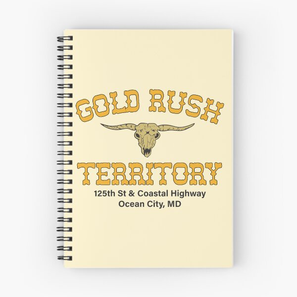Item preview, Gold Rush Territory, Ocean City, MD designed and sold by TeeArcade84.