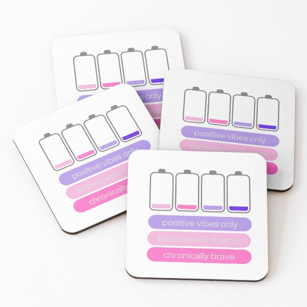 Item preview, Chronic Pain, Fatigue, Low Batteries designed and sold by PurrfectionMeow.