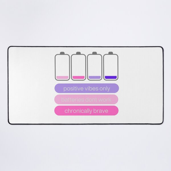 Item preview, Chronic Pain, Fatigue, Low Batteries designed and sold by PurrfectionMeow.