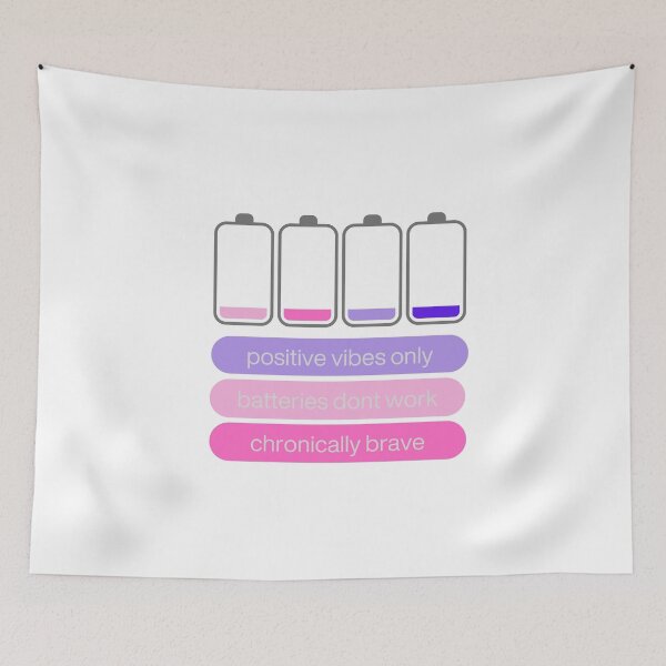 Item preview, Chronic Pain, Fatigue, Low Batteries designed and sold by PurrfectionMeow.