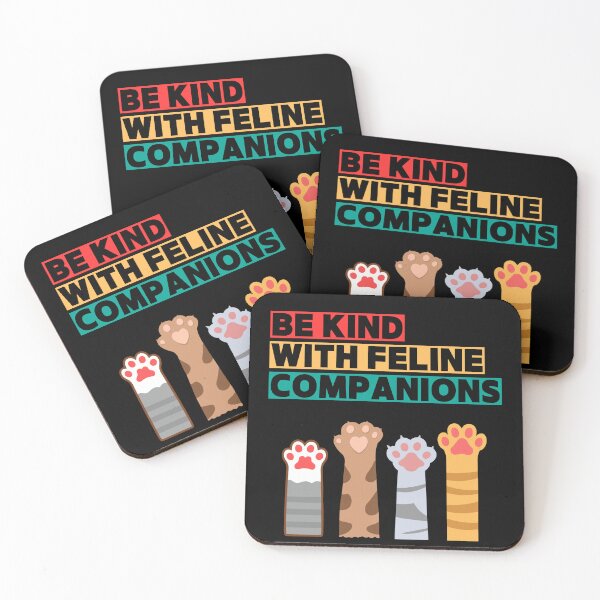 Item preview, Cat Lover Be Kind Quote designed and sold by ProWittyDesigns.