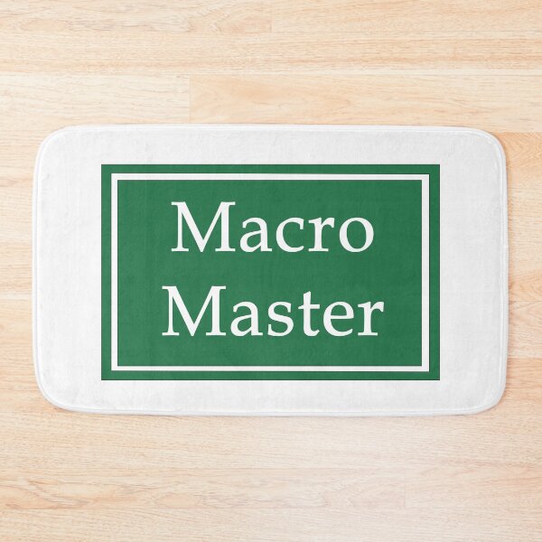 Item preview, Macro Master designed and sold by ThePurpleFrog.