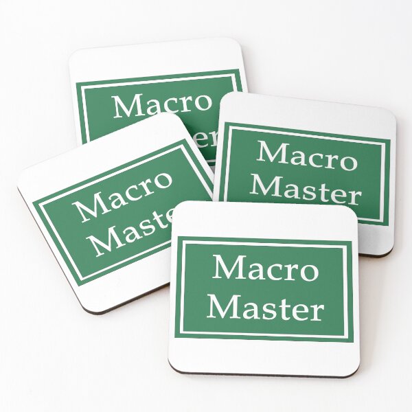 Item preview, Macro Master designed and sold by ThePurpleFrog.