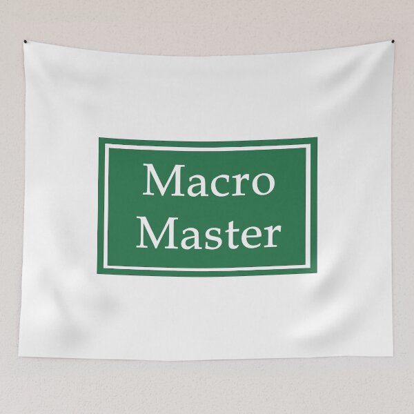 Item preview, Macro Master designed and sold by ThePurpleFrog.