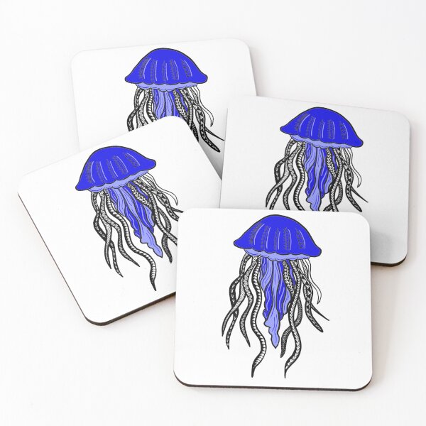 Item preview, Blue Tribal Jelly Fish designed and sold by Steeb757.