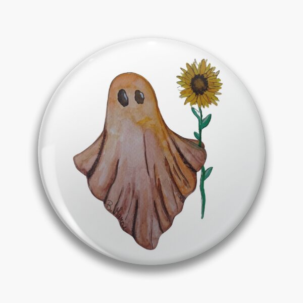 Item preview, Ghostie and his Sunflower designed and sold by bliss-fullybri.