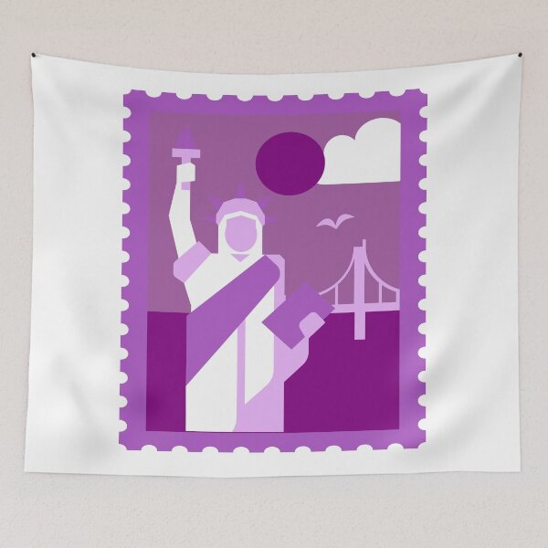 Item preview, Travel postage stamp designed and sold by broadwaygirl142.