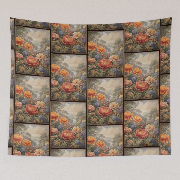 Item preview, Vibrant Blooms in a Tranquil Valley  designed and sold by KilianSzmid.