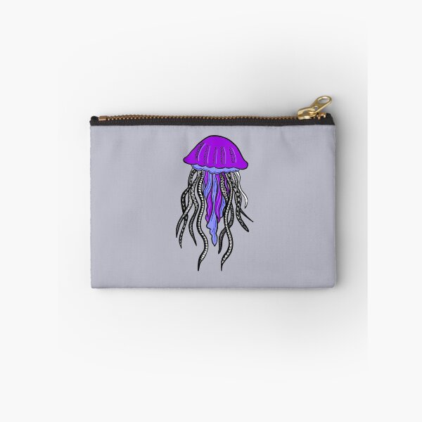 Item preview, Purple and Blue Tribal Jelly Fish designed and sold by Steeb757.