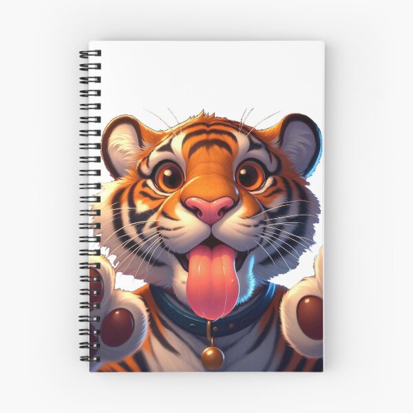 Item preview, Tiger Licking Your Screen designed and sold by nikkolaus.