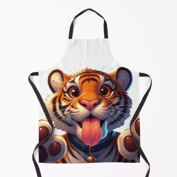 Item preview, Tiger Licking Your Screen designed and sold by nikkolaus.