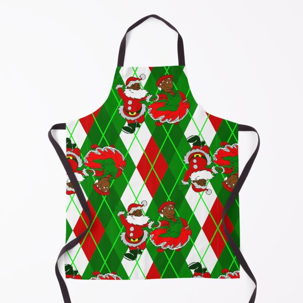 Item preview, christmas black santa wife plaid designed and sold by Gossip Rag.