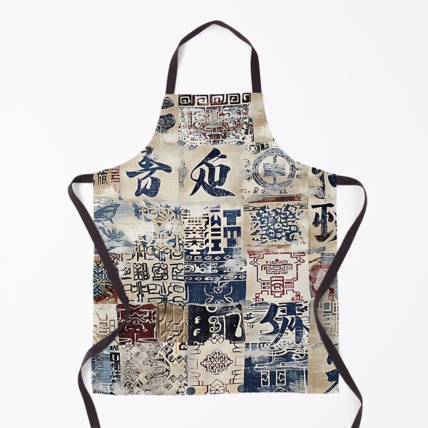 Item preview, Antique Oriental Aesthetic Pattern - Vintage Style Design designed and sold by HausKatz.