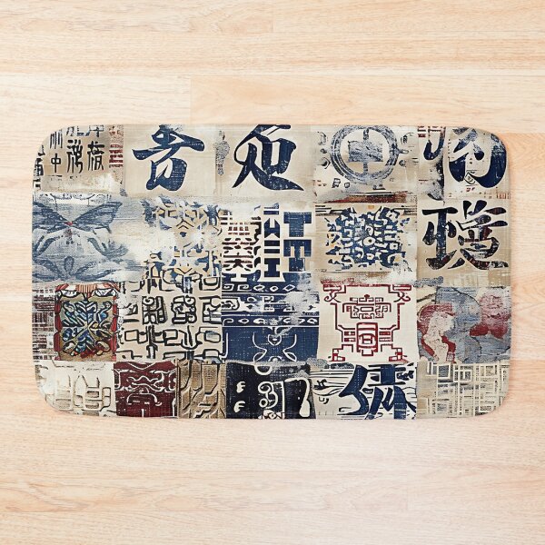 Item preview, Antique Oriental Aesthetic Pattern - Vintage Style Design designed and sold by HausKatz.