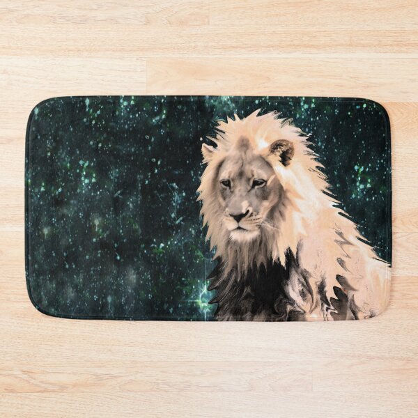 Item preview, Lion King of the Emerald Panthera Galaxy designed and sold by DistortionArt.