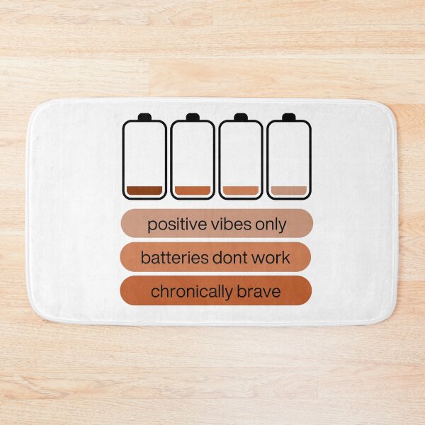 Item preview, Chronic Pain, Fatigue, Low Battery designed and sold by PurrfectionMeow.