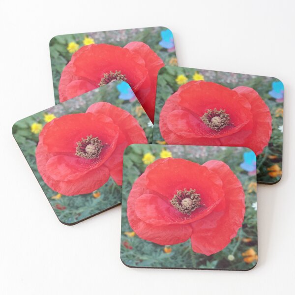 Artikelvorschau, Foto mit rotem Mohn entworfen und verkauft von LittleBettyMakes.