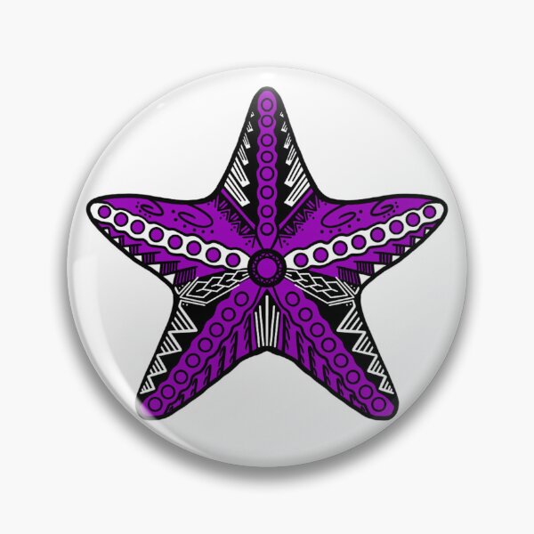 Item preview, Purple Tribal Starfish designed and sold by Steeb757.
