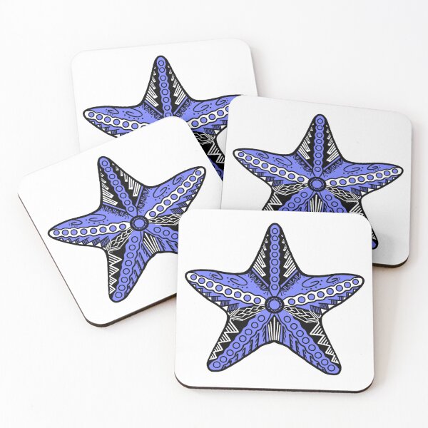 Item preview, Light Blue Tribal Starfish designed and sold by Steeb757.