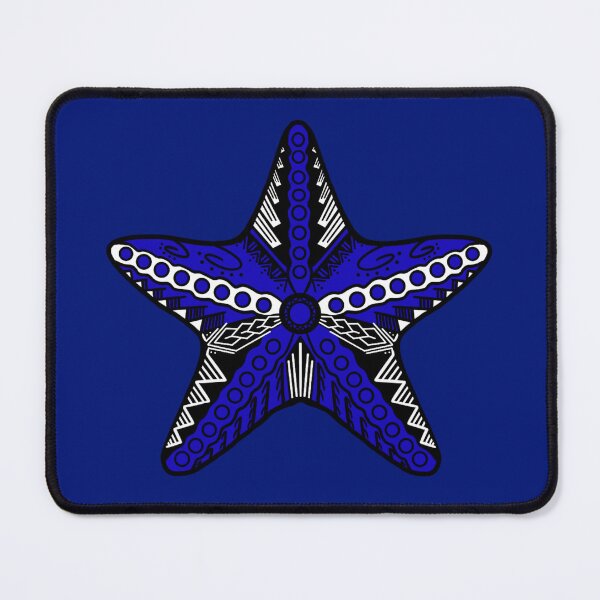 Item preview, Blue Tribal Starfish designed and sold by Steeb757.