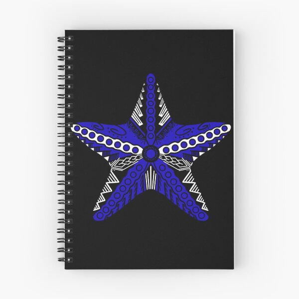 Item preview, Blue Tribal Starfish designed and sold by Steeb757.