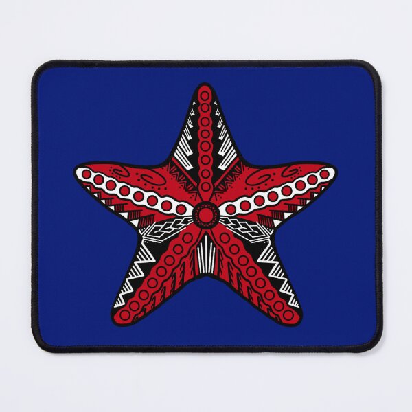 Item preview, Red Tribal Starfish designed and sold by Steeb757.