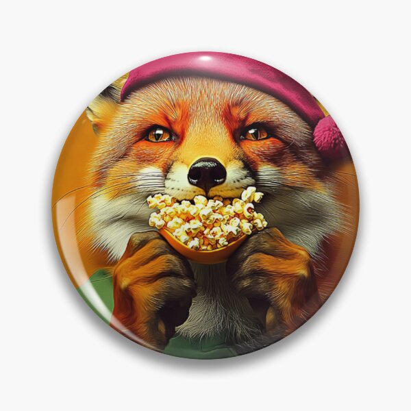 Item preview, Christmas fox designed and sold by PixcelStudioB.