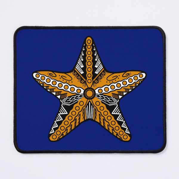 Item preview, Yellow Tribal Starfish designed and sold by Steeb757.