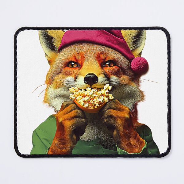 Item preview, Christmas fox designed and sold by PixcelStudioB.